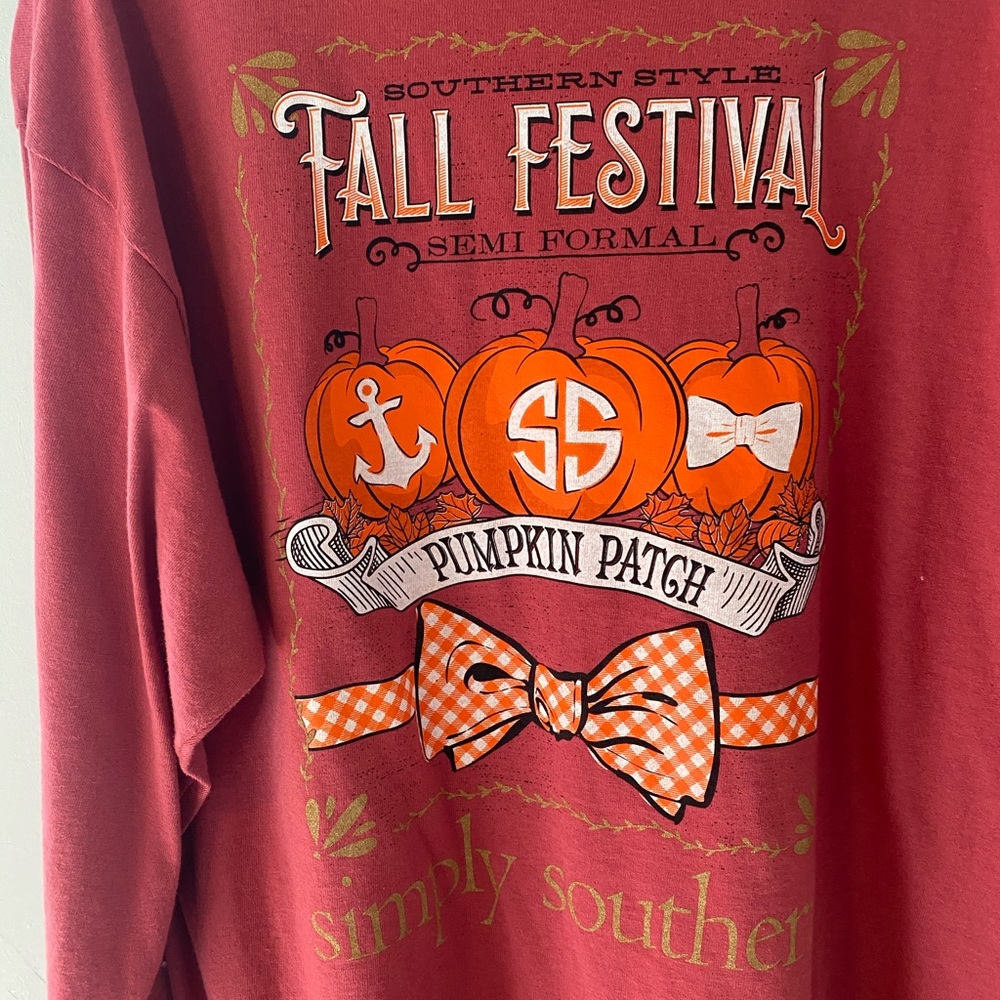 Simply southern fall festival tshirt